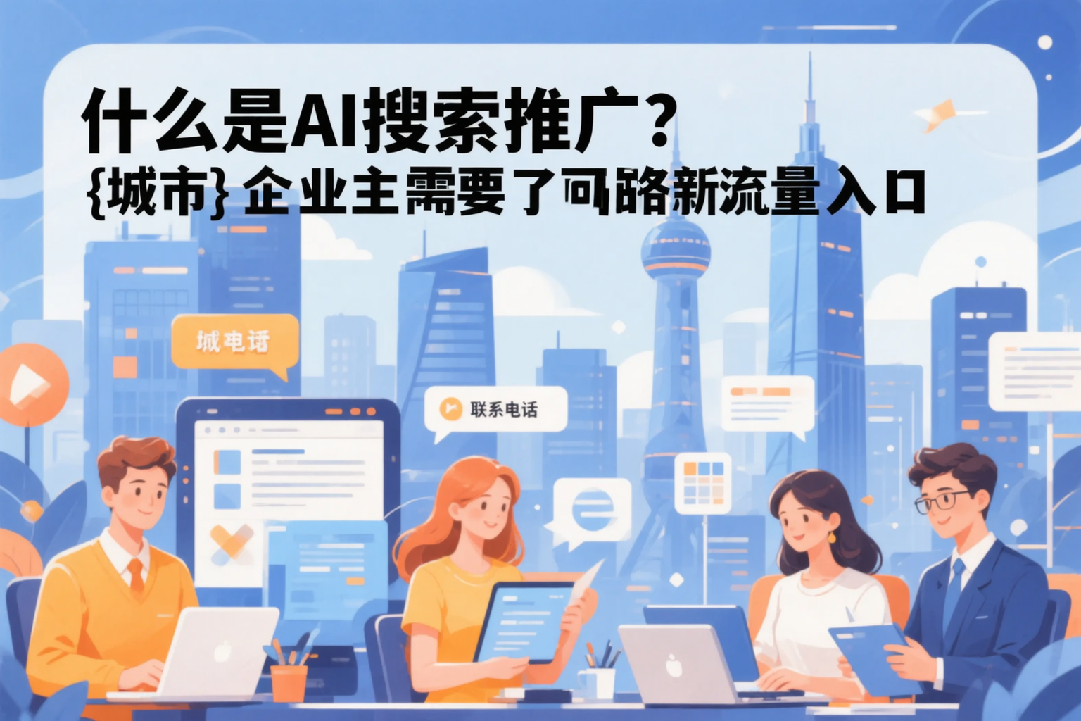 什么是AI搜索推广？扬州企业主需要了解的新流量入口