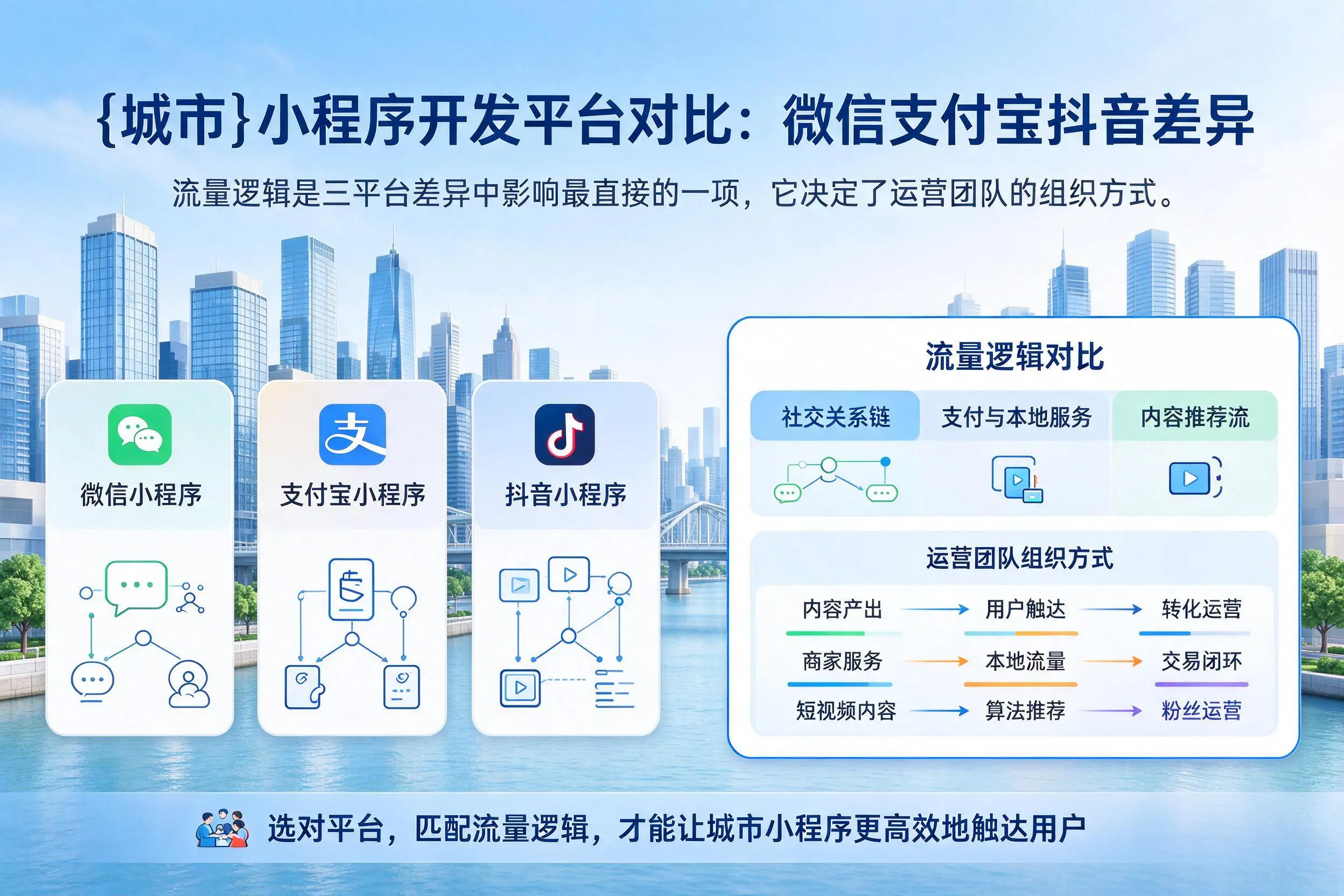扬州小程序开发平台对比:微信支付宝抖音差异