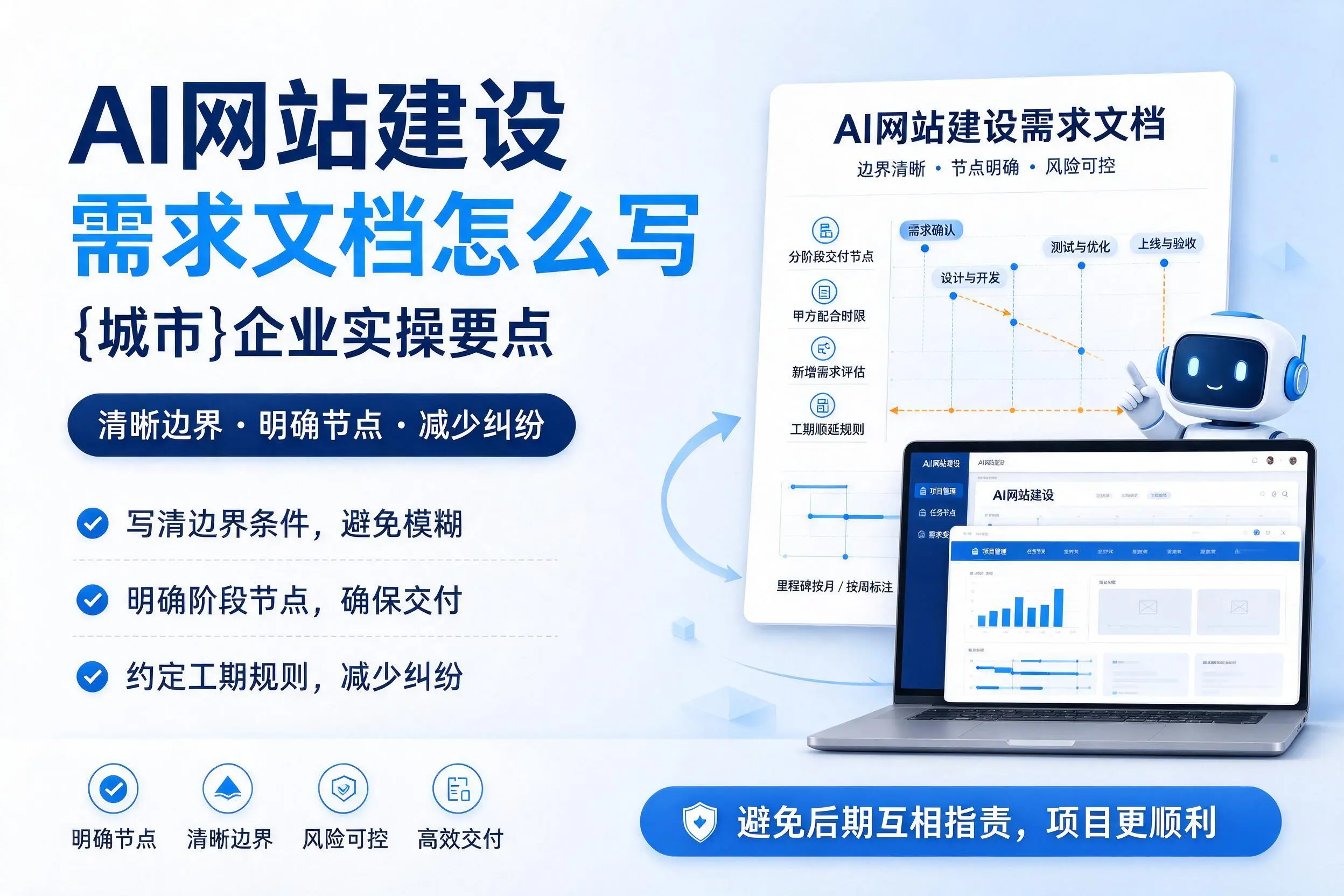 AI网站建设需求文档怎么写,扬州企业实操要点